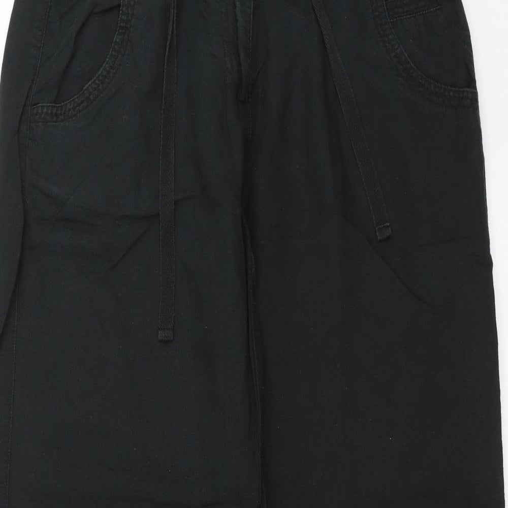 Dunnes Stores Womens Black   Trousers  Size 14 L28 in