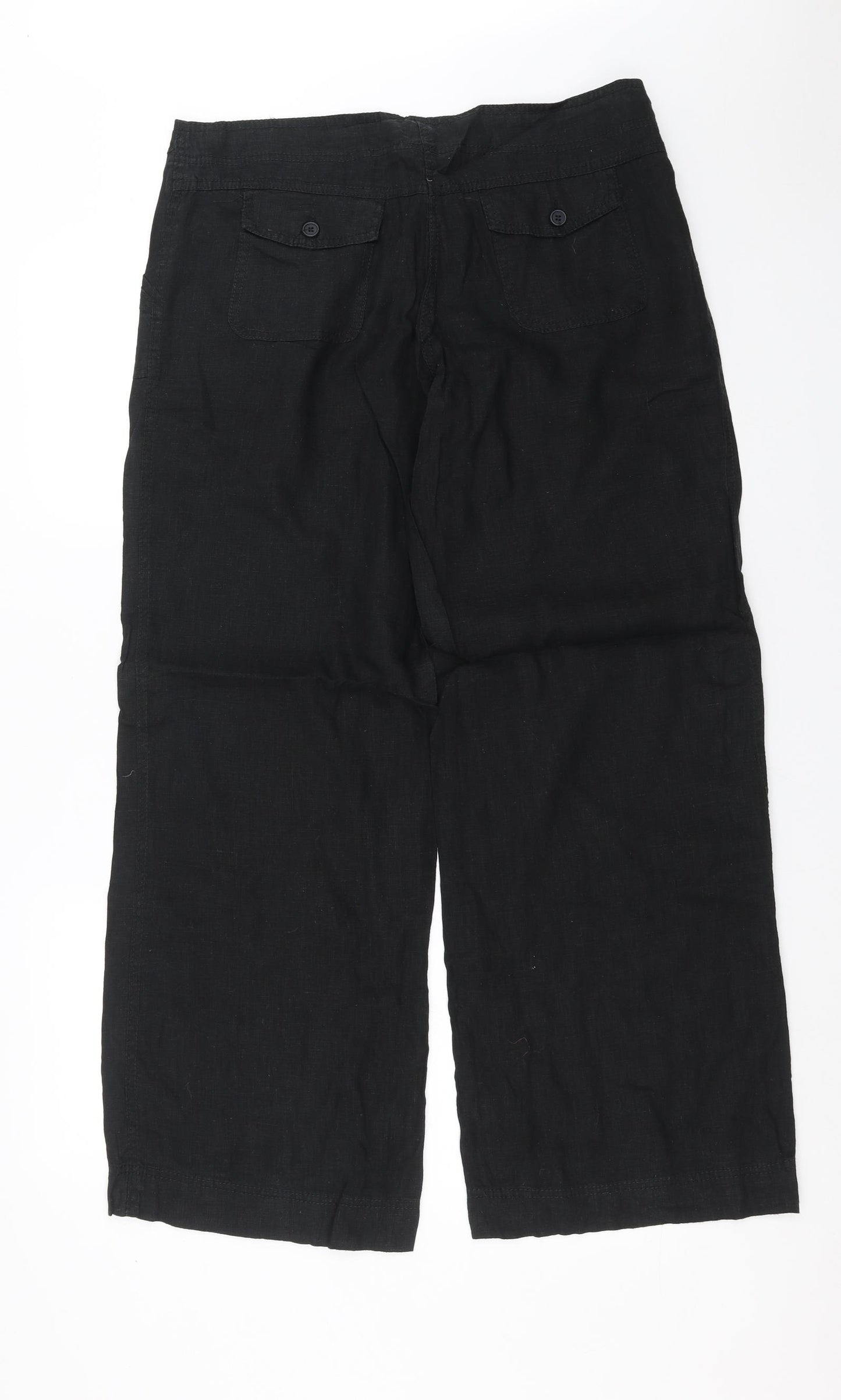 Primark Womens Black   Trousers  Size 12 L31 in
