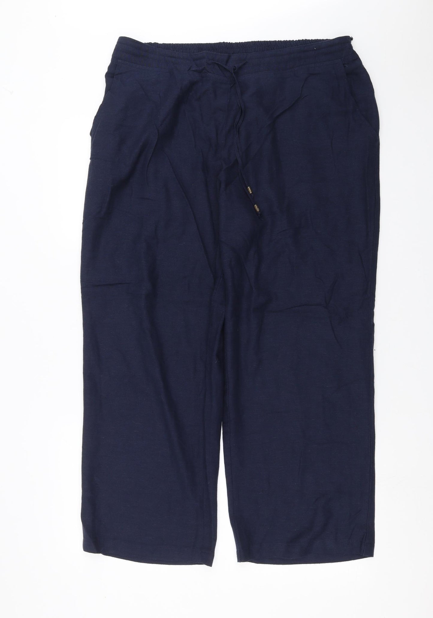 Anthology Womens Blue   Trousers  Size 18 L26 in