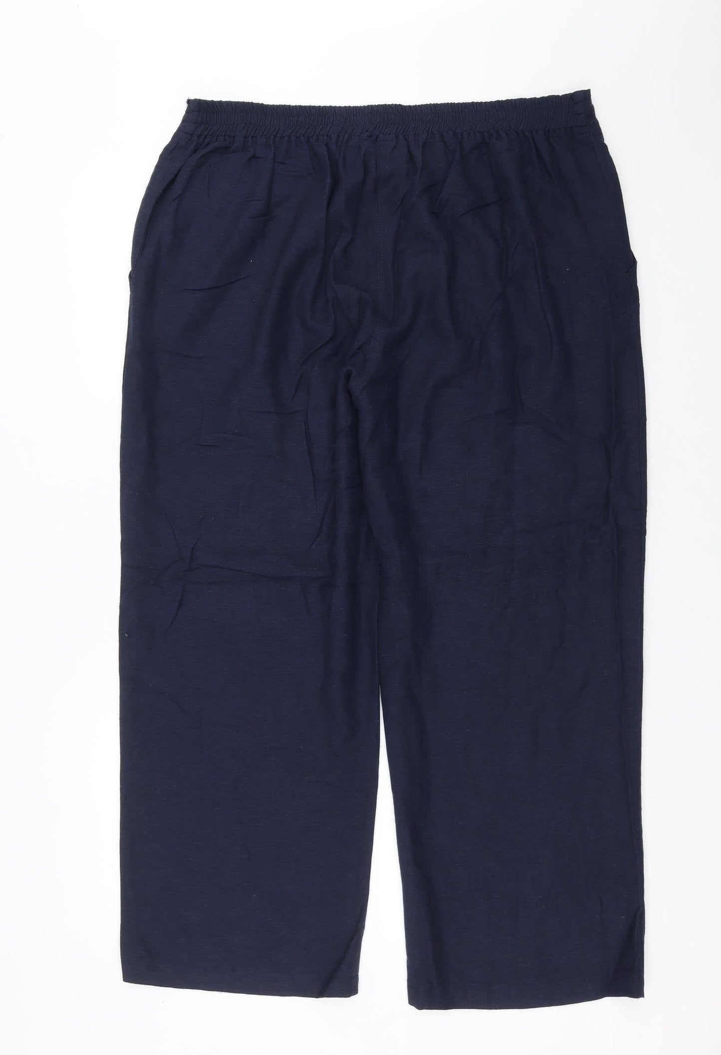 Anthology Womens Blue   Trousers  Size 18 L26 in