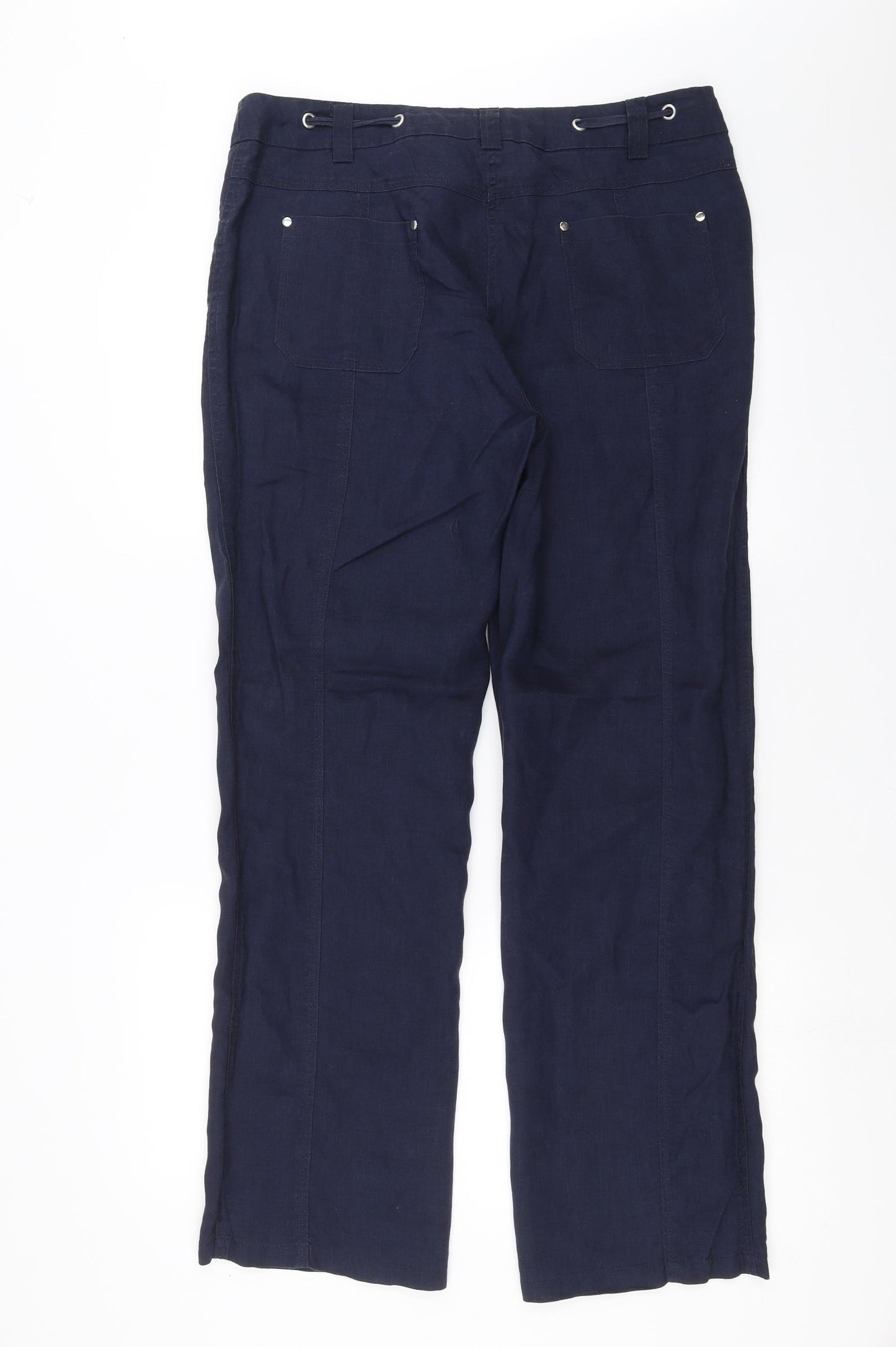 Preworn Womens Blue   Trousers  Size 16 L29 in