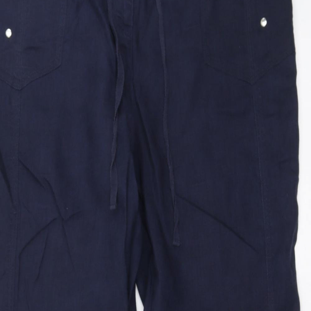Preworn Womens Blue   Trousers  Size 16 L29 in