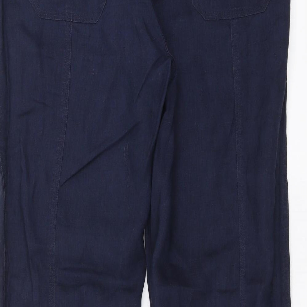Preworn Womens Blue   Trousers  Size 16 L29 in