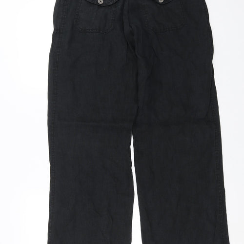 Primark Womens Black   Trousers  Size 12 L31 in