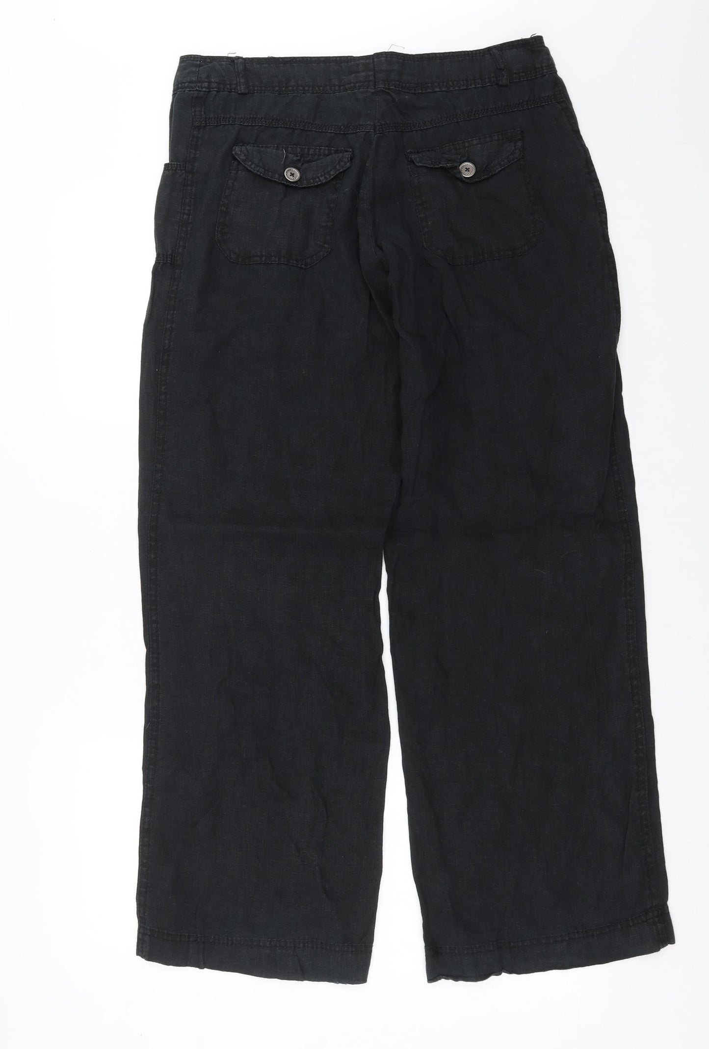 Primark Womens Black   Trousers  Size 12 L31 in