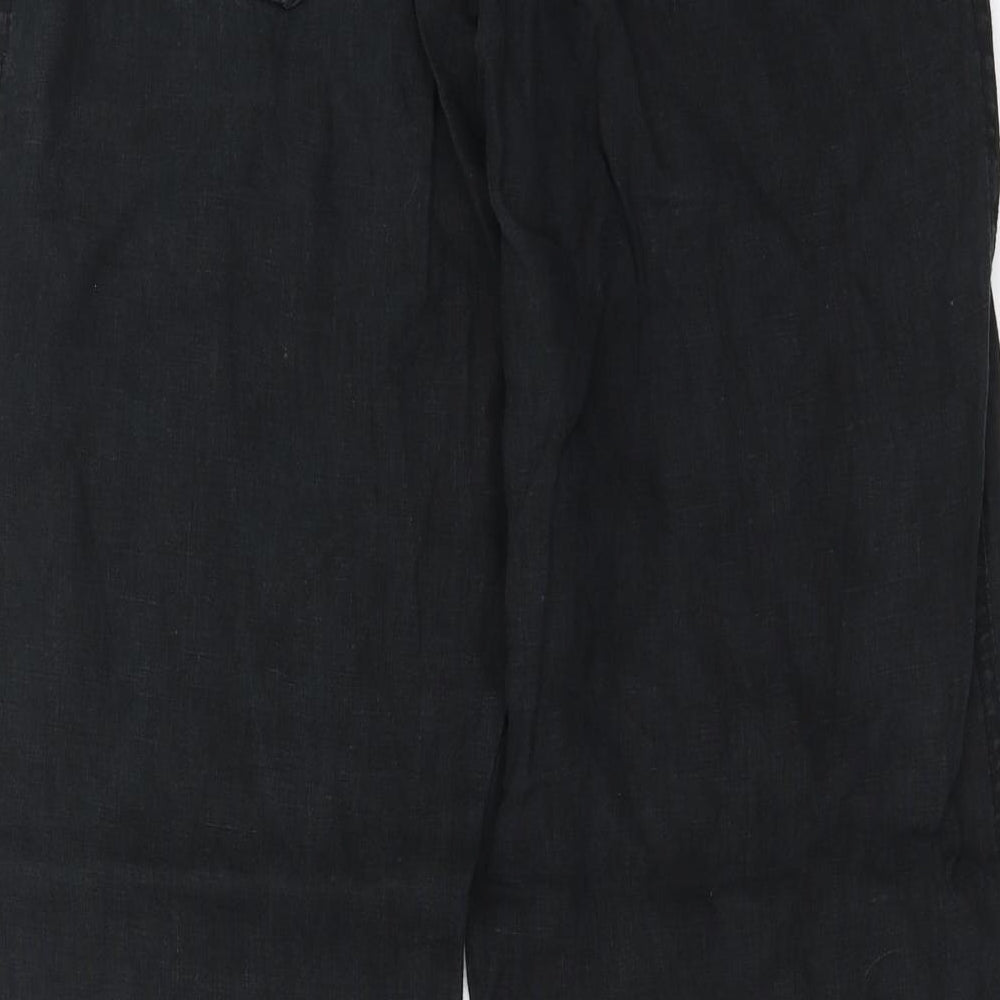 Primark Womens Black   Trousers  Size 12 L31 in