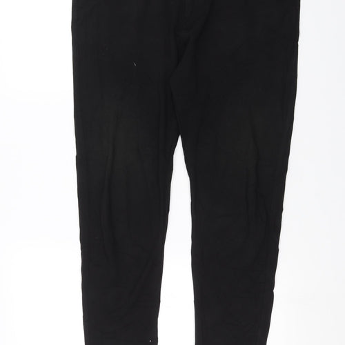 jsl fashion Womens Black   Trousers  Size 16 L28 in - Embroidered detail