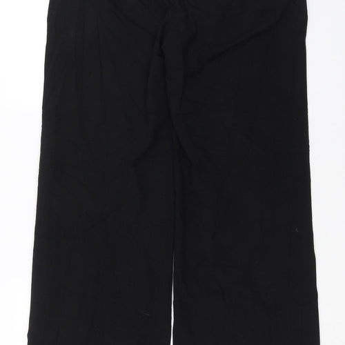 Marks and Spencer Womens Black   Trousers  Size 10 L30 in
