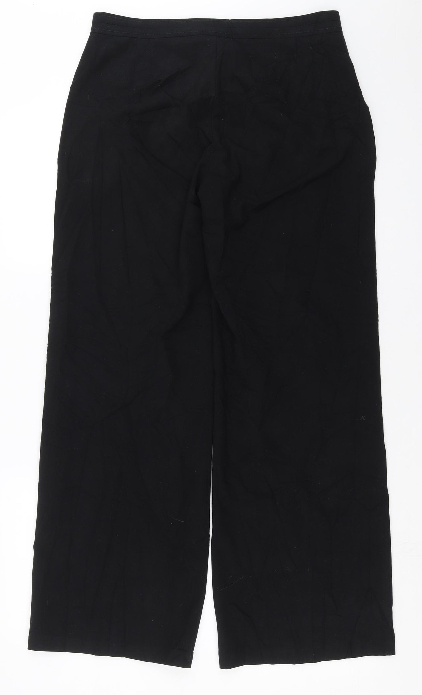 Marks and Spencer Womens Black   Trousers  Size 10 L30 in