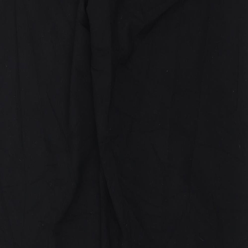 Marks and Spencer Womens Black   Trousers  Size 10 L30 in