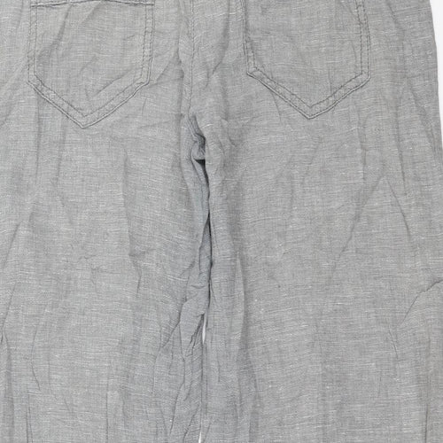 MANTARAY Womens Grey   Cropped Trousers Size 12 L22 in