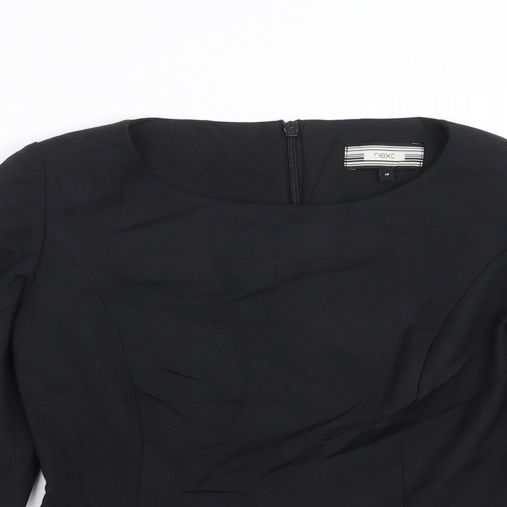 NEXT Womens Black   Basic Blouse Size 10