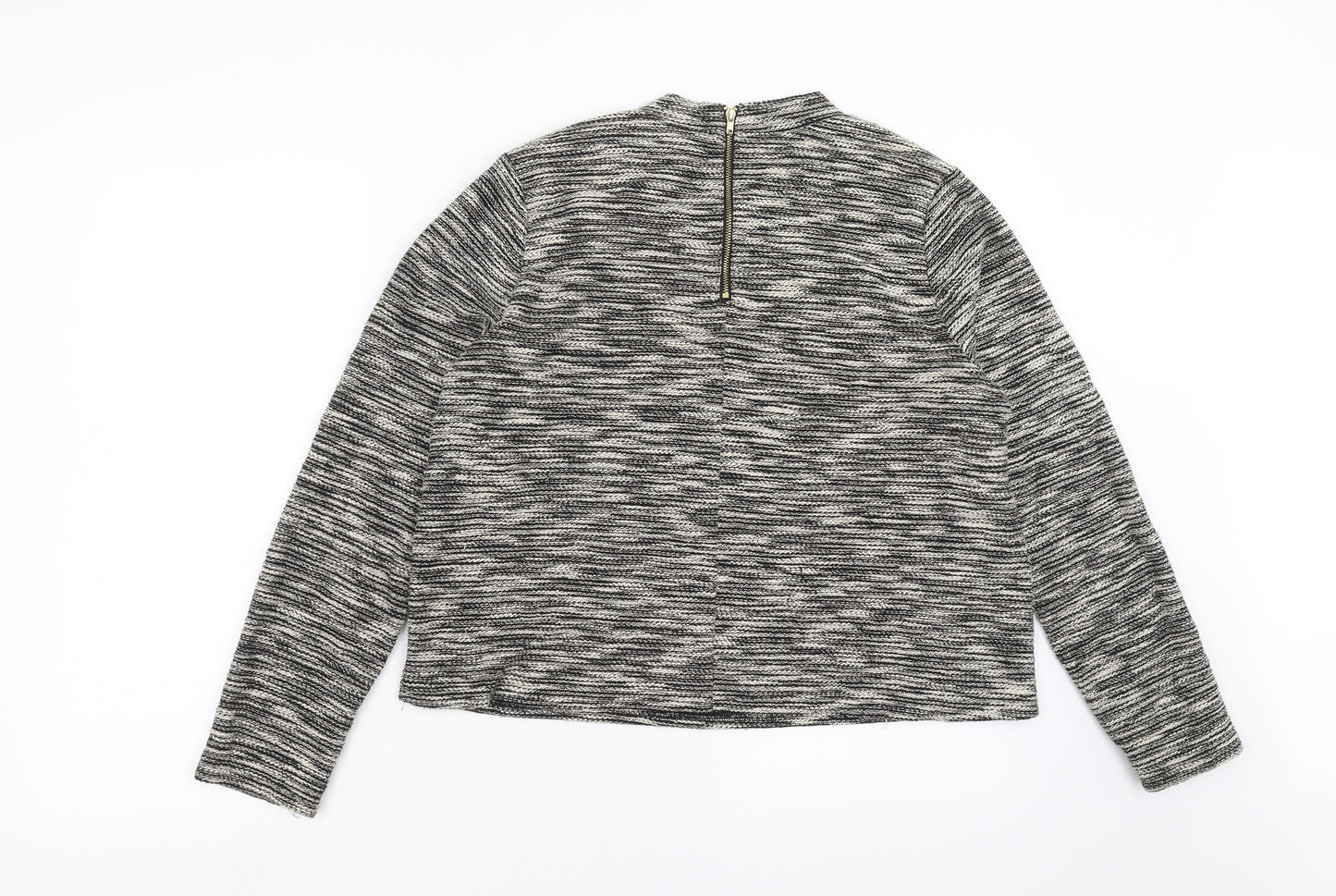 H&M Womens Black   Pullover Jumper Size L