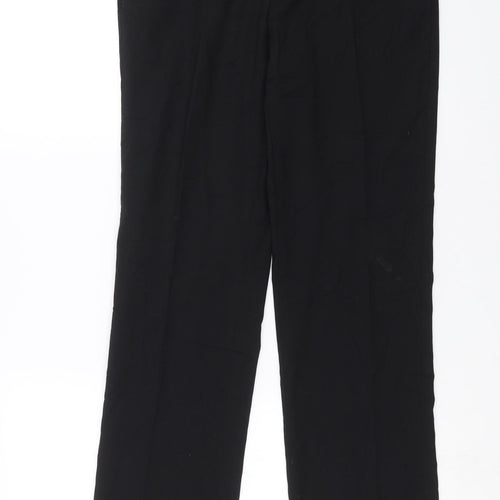 Preworn Womens Black   Trousers  Size 30 in L29 in