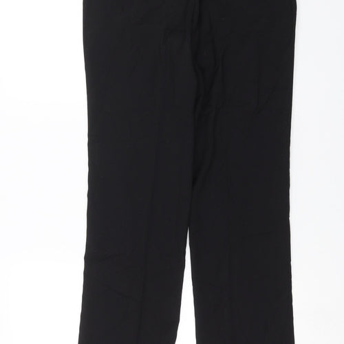 Preworn Womens Black   Trousers  Size 30 in L29 in