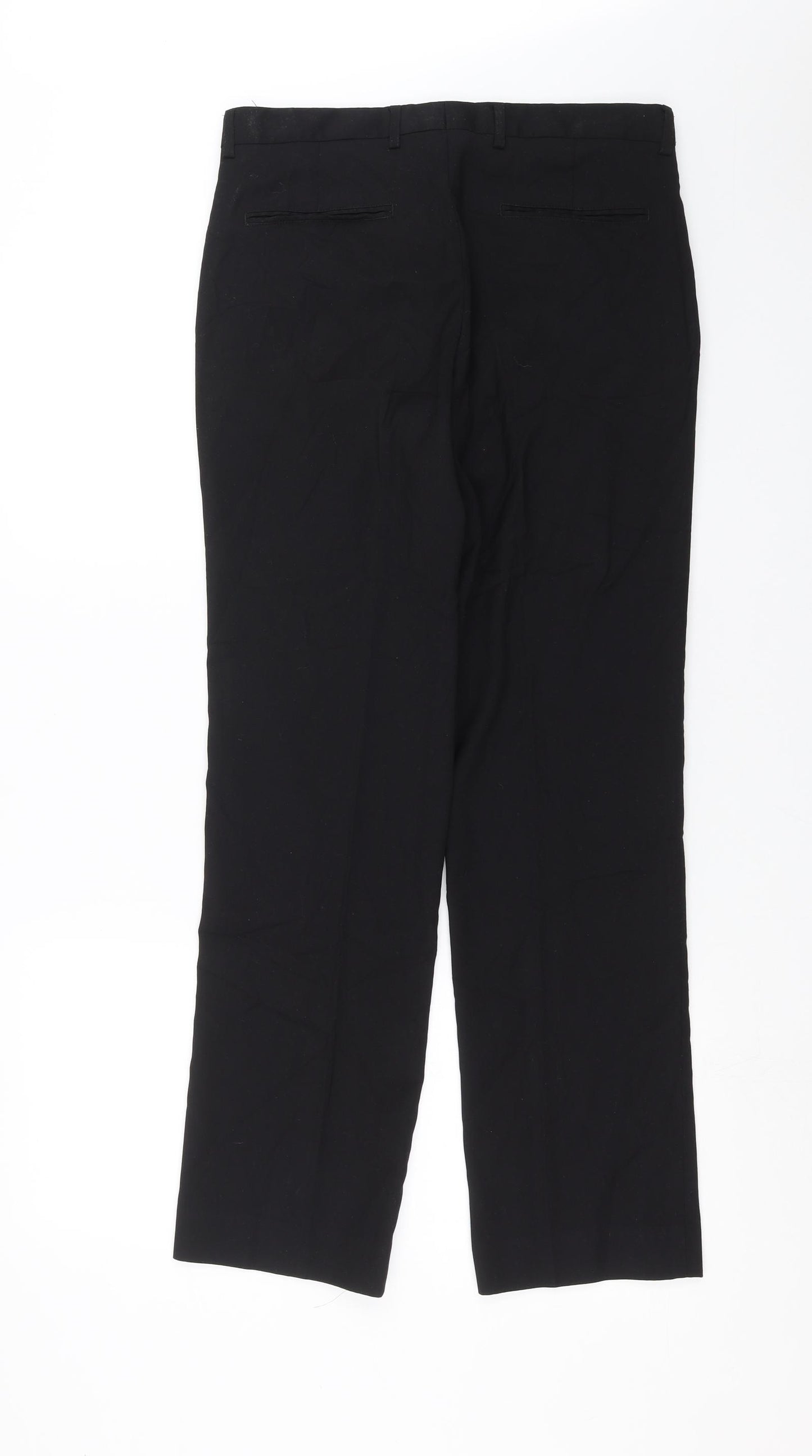 Preworn Womens Black   Trousers  Size 30 in L29 in