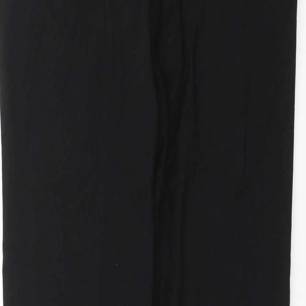 Preworn Womens Black   Trousers  Size 30 in L29 in