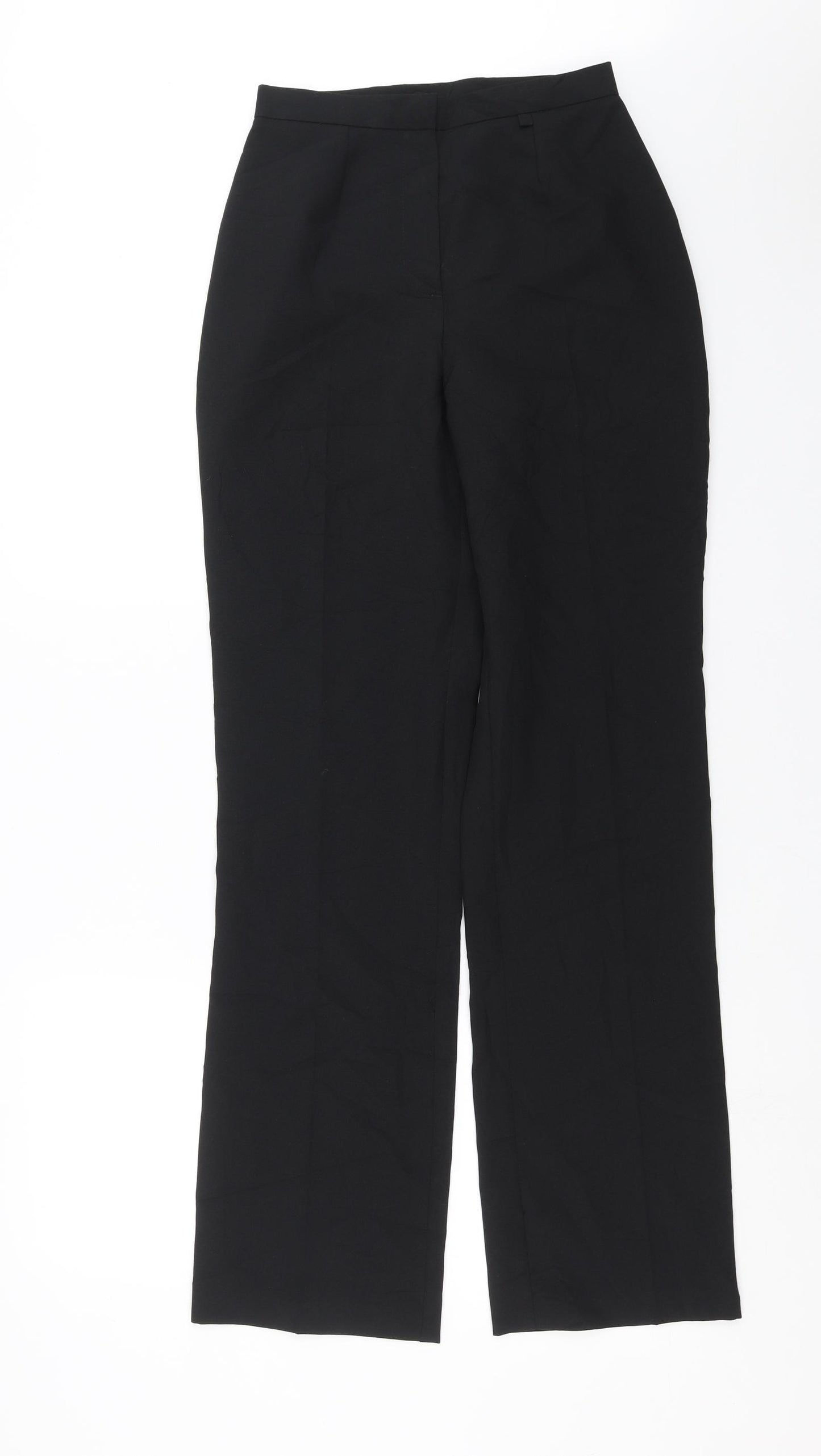 Dunnes Stores Womens Black   Trousers  Size 8 L32 in