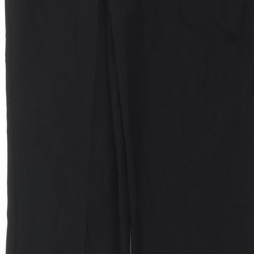 Dunnes Stores Womens Black   Trousers  Size 8 L32 in