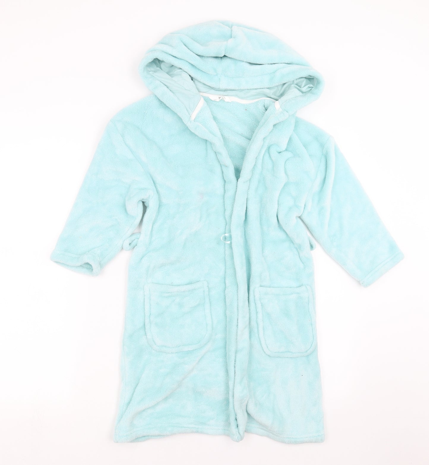 Marks and Spencer Girls Green Solid  Top Robe Size 7-8 Years