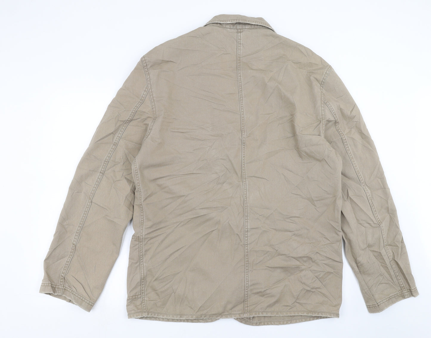 Tom Wolfe Mens Beige   Jacket  Size XL