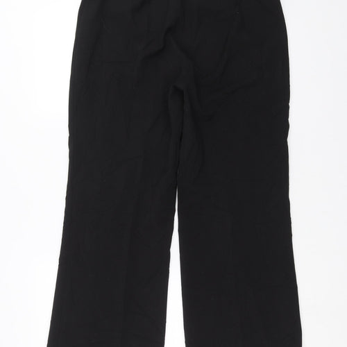 Debenhams Womens Black   Trousers  Size 12 L27 in