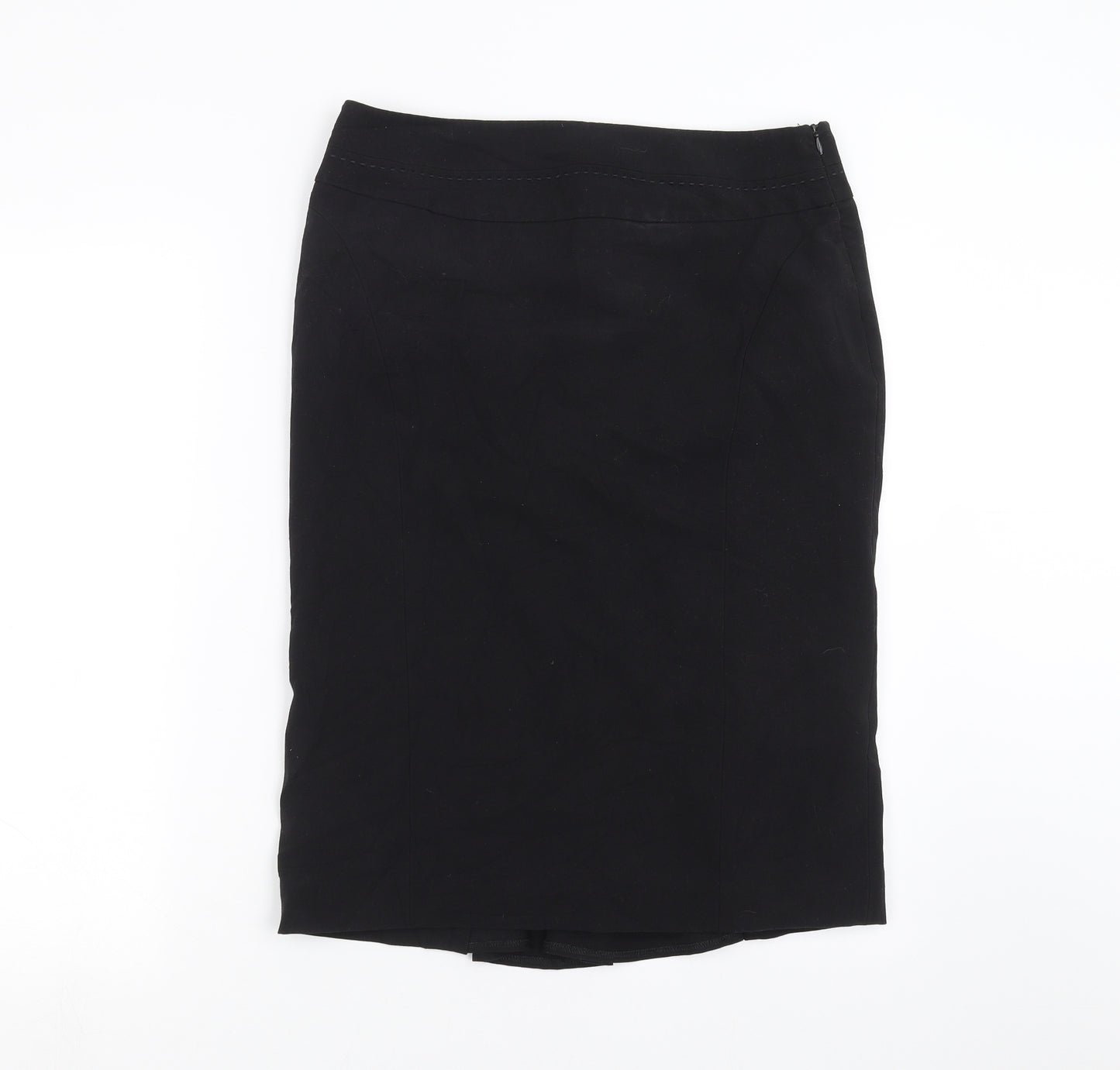 Debenhams Womens Black   Straight & Pencil Skirt Size 12
