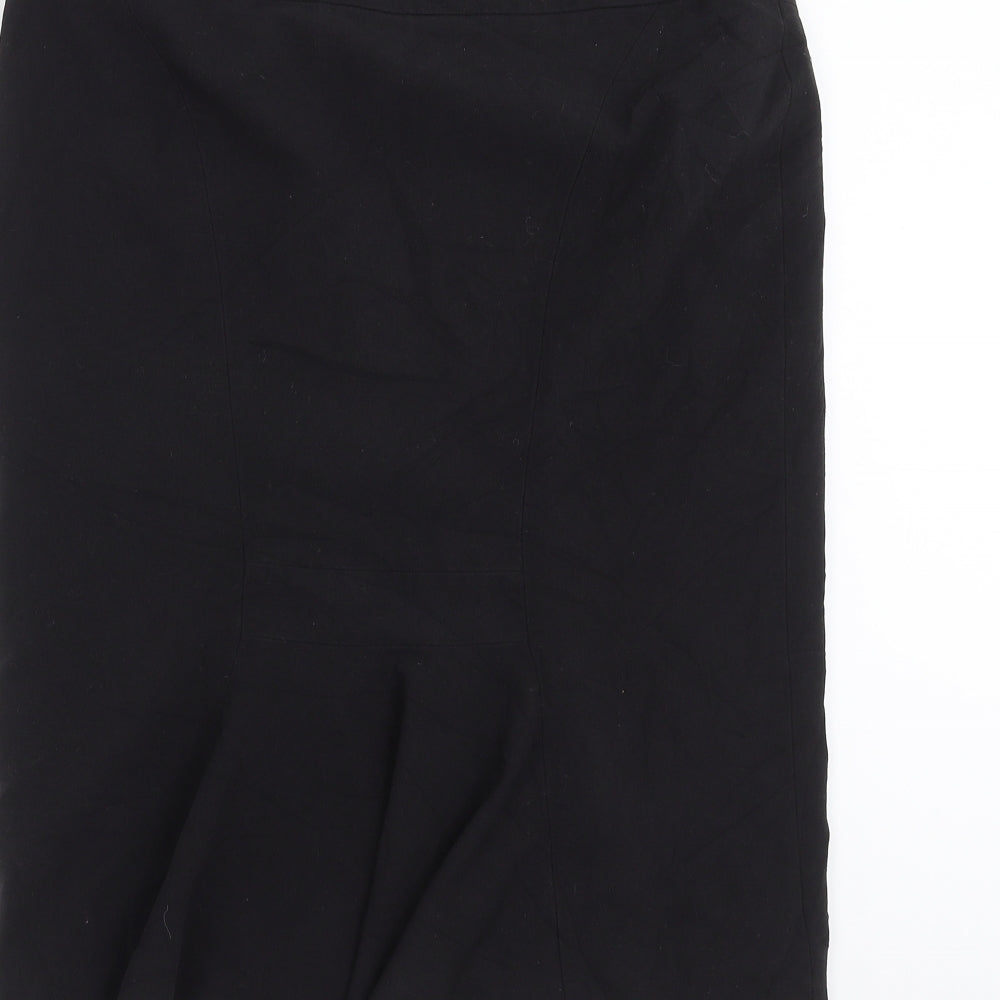 Debenhams Womens Black   Straight & Pencil Skirt Size 12