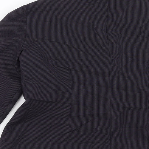 sweet suit Womens Purple Striped  Jacket Suit Jacket Size 8