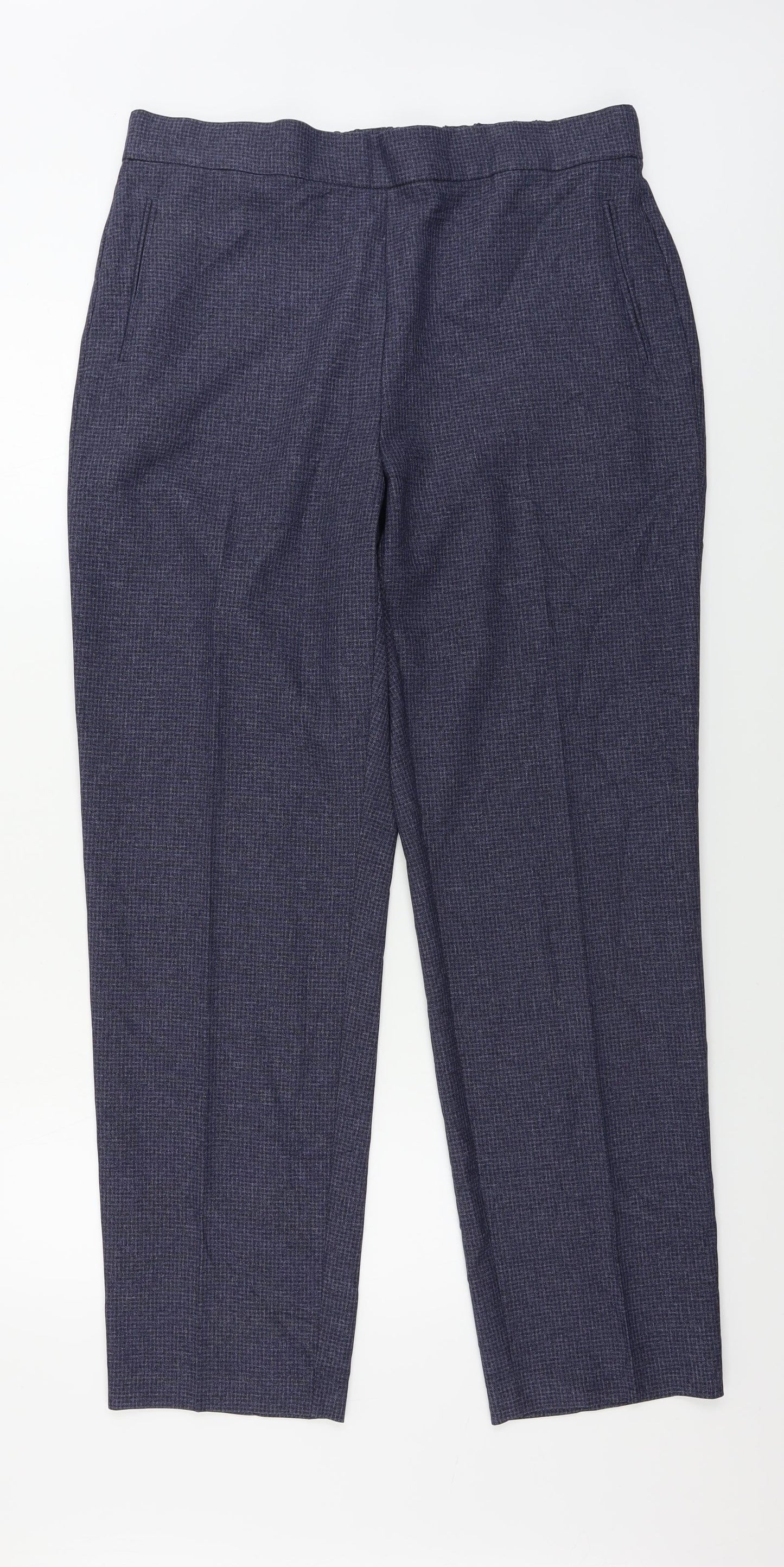 Marks and Spencer  Womens Blue   Trousers  Size 16 L28 in