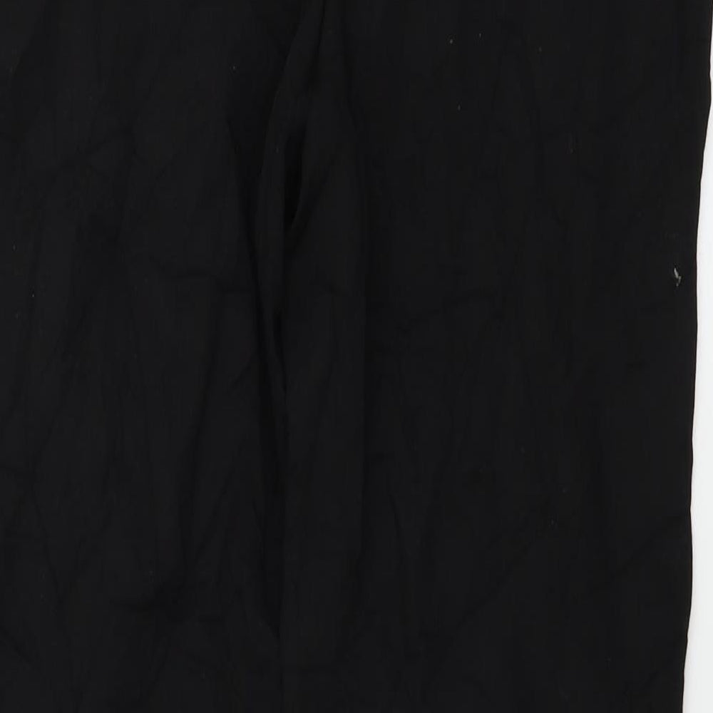 Papaya  Womens Black   Trousers  Size 12 L25 in