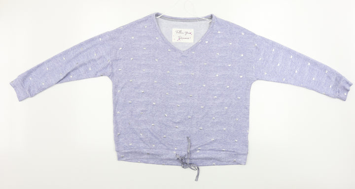 TU Womens Blue Pullover Jumper Size 12