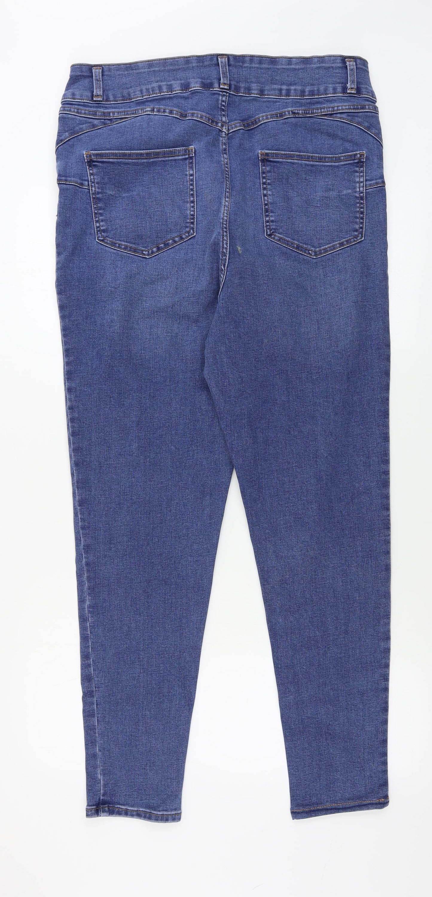 New Look  Womens Blue   Skinny Jeans Size 18 L26 in
