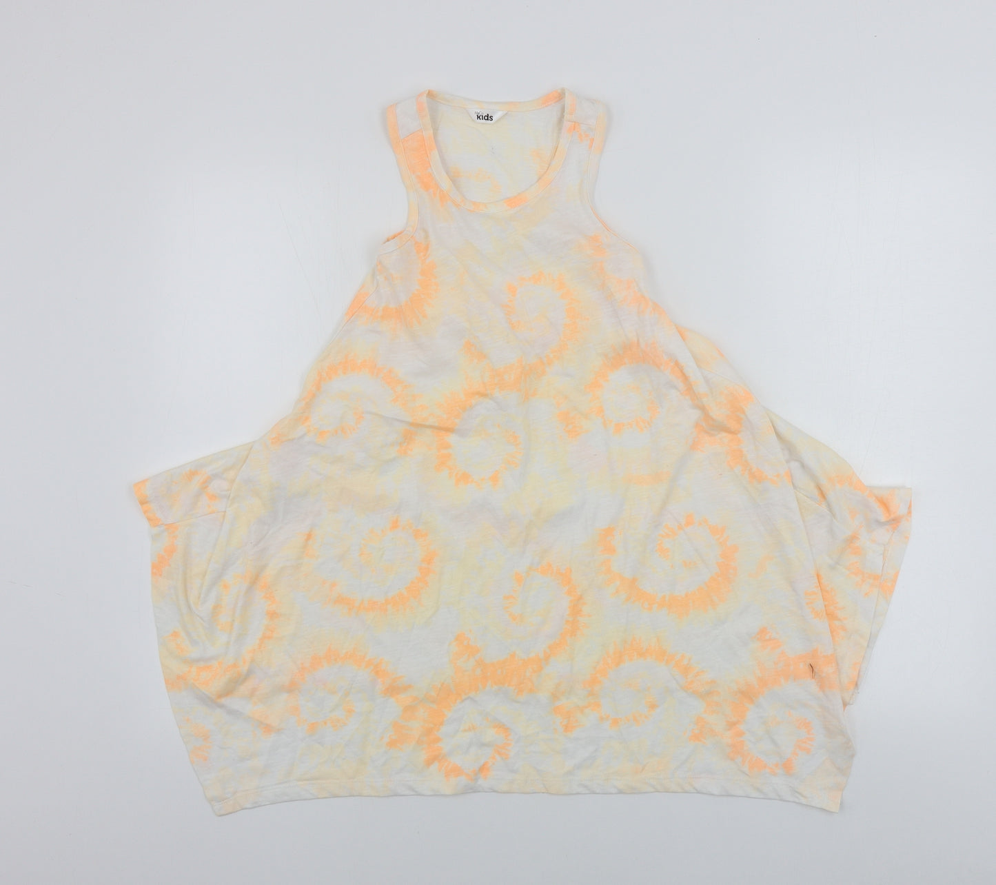 M&Co Girls White   A-Line  Size 8-9 Years