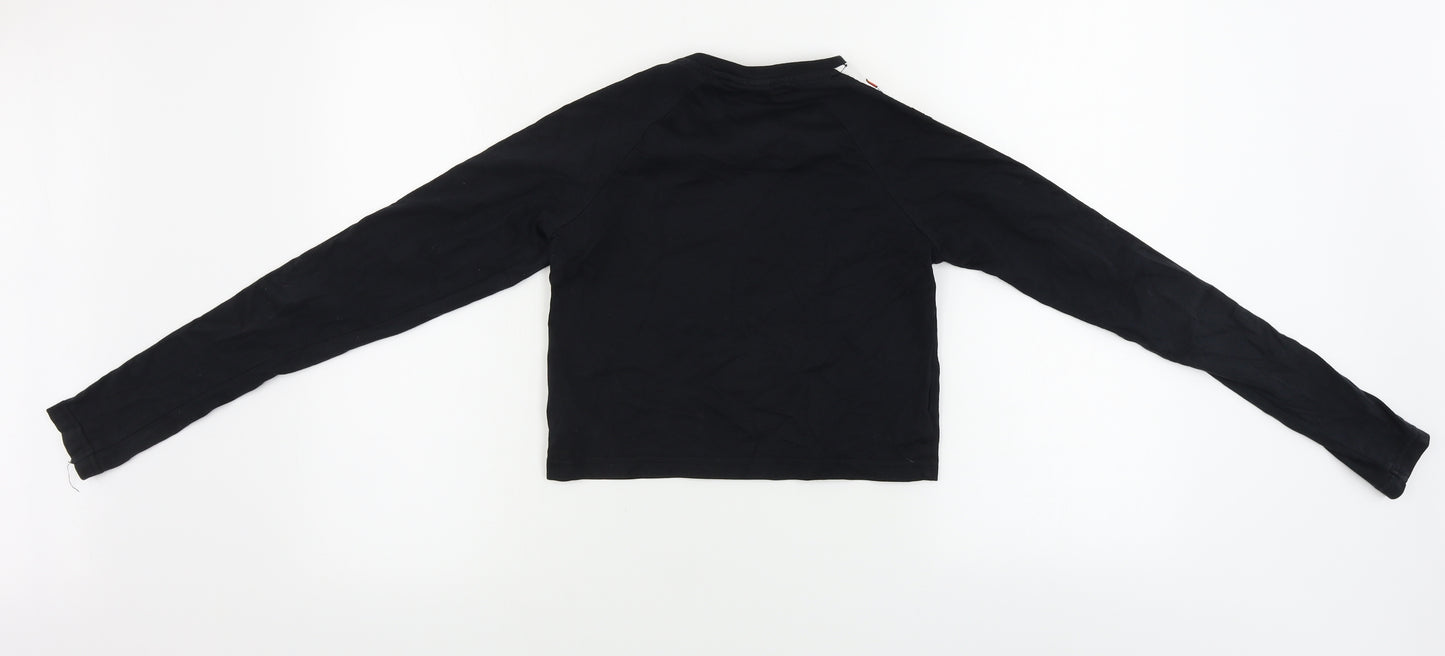 ellesse Womens Black   Basic T-Shirt Size 8