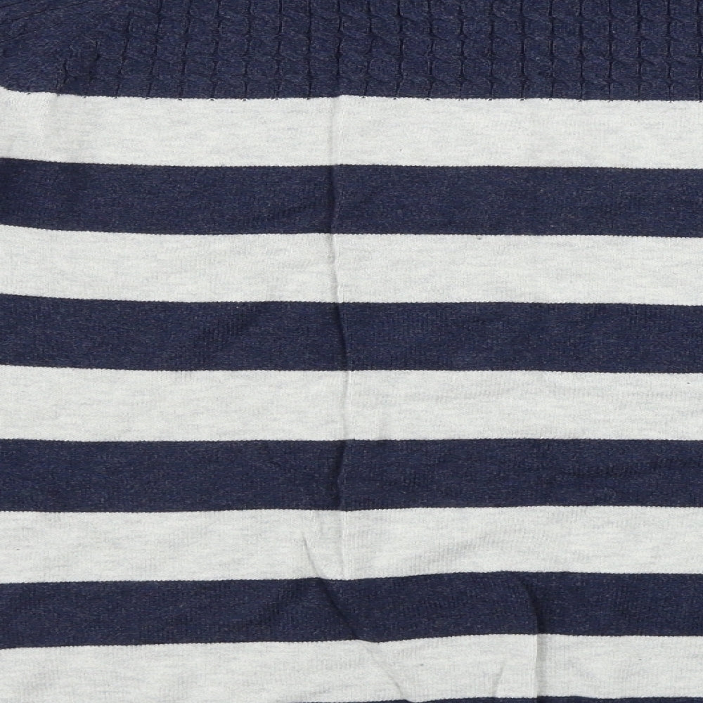 Mataray    Womens Blue Striped  Pullover Jumper Size 14