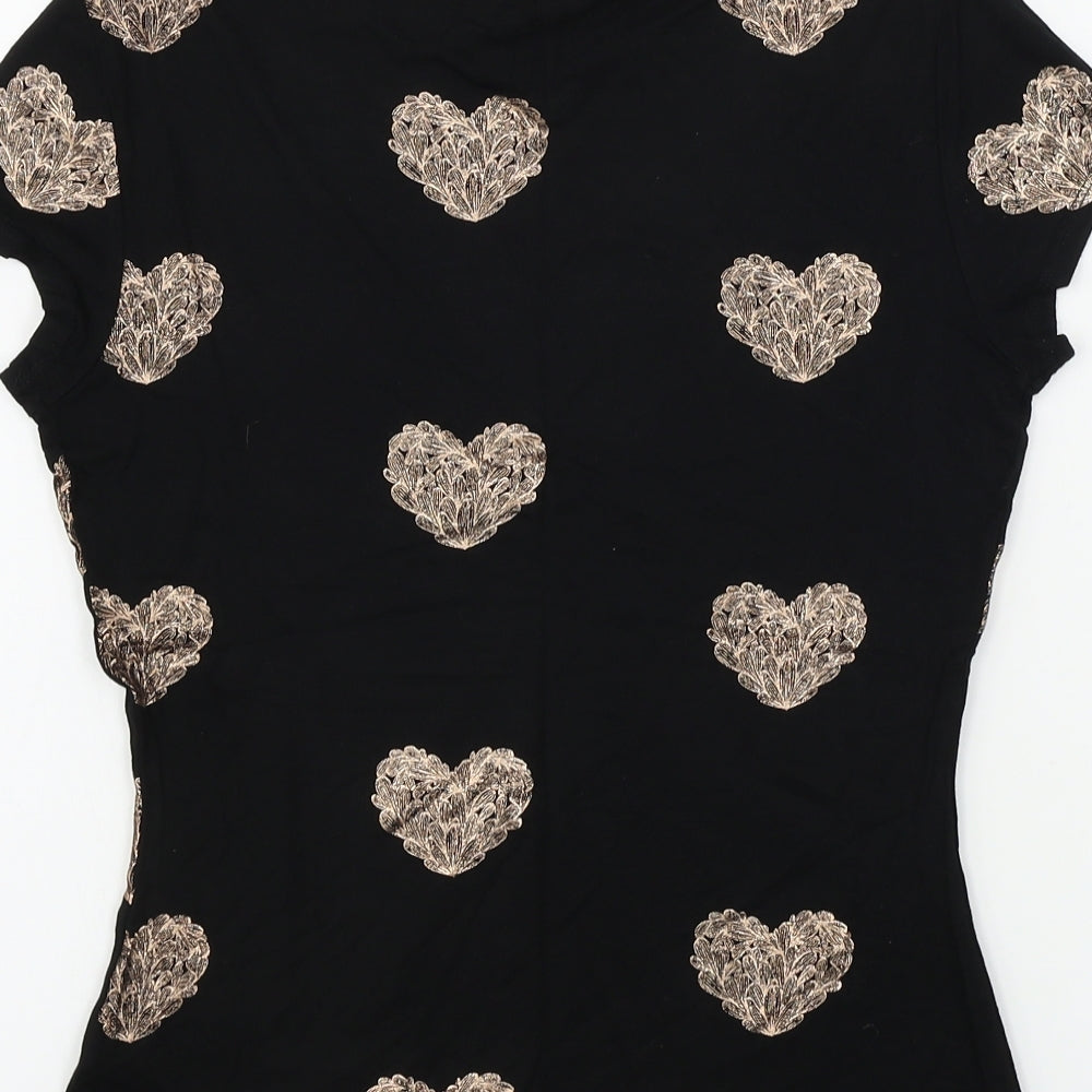 Ted Baker  Womens Black   Basic T-Shirt Size XS