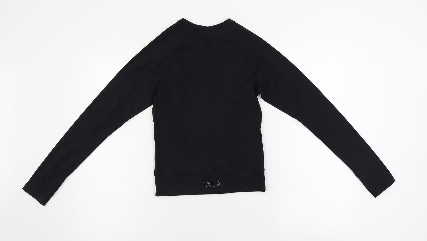 Preworn  Womens Black   Basic T-Shirt Size S