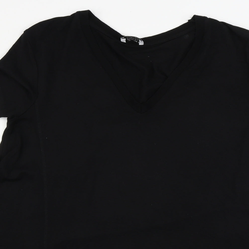 Zara  Womens Black   Basic Blouse Size S