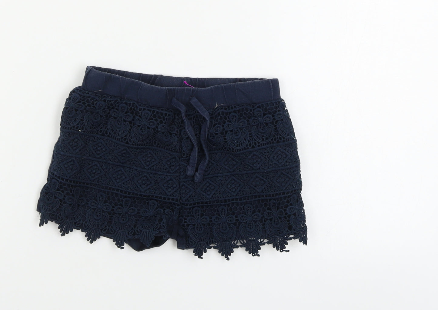 Primark  Girls Blue   Sweat Shorts Size 5-6 Years