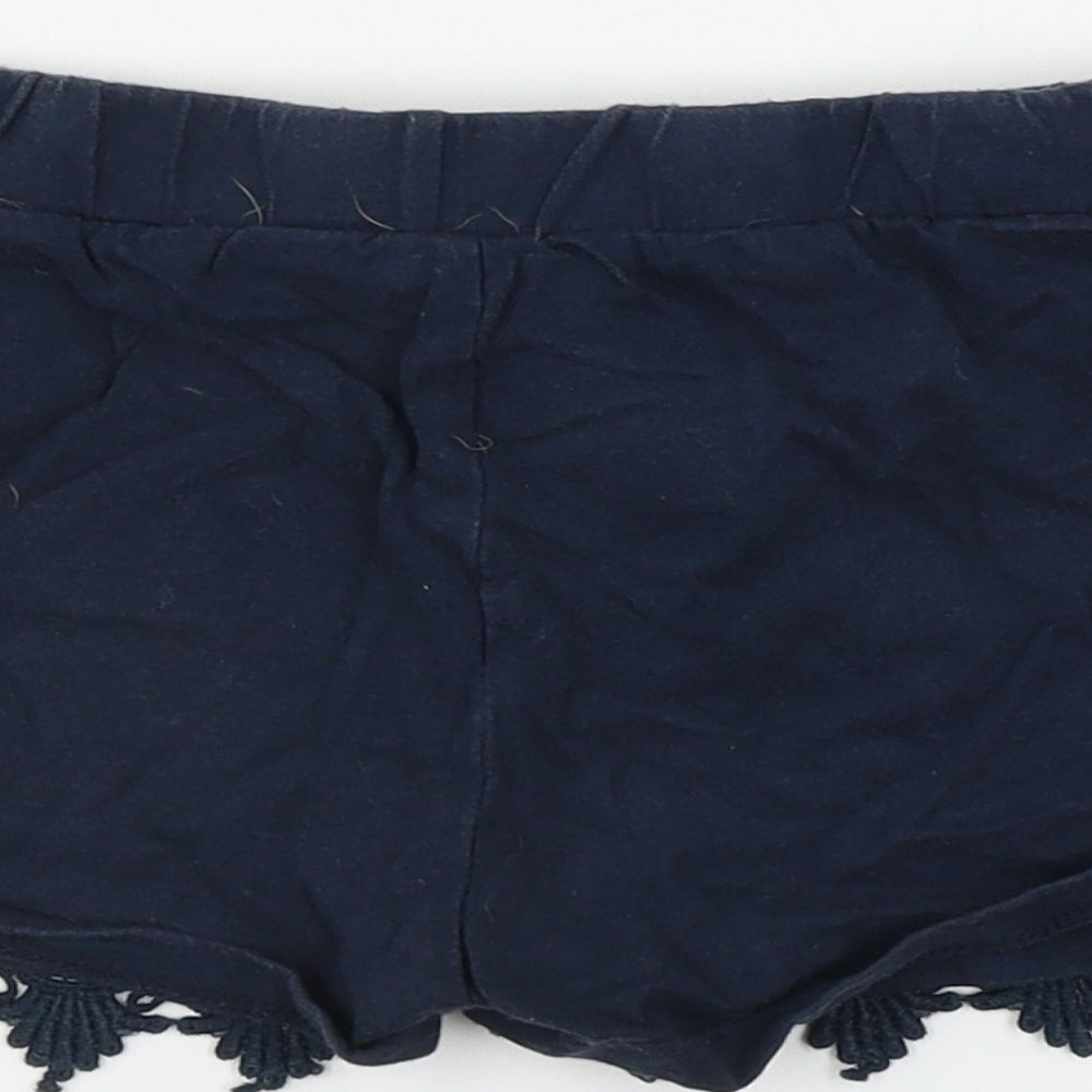 Primark  Girls Blue   Sweat Shorts Size 5-6 Years