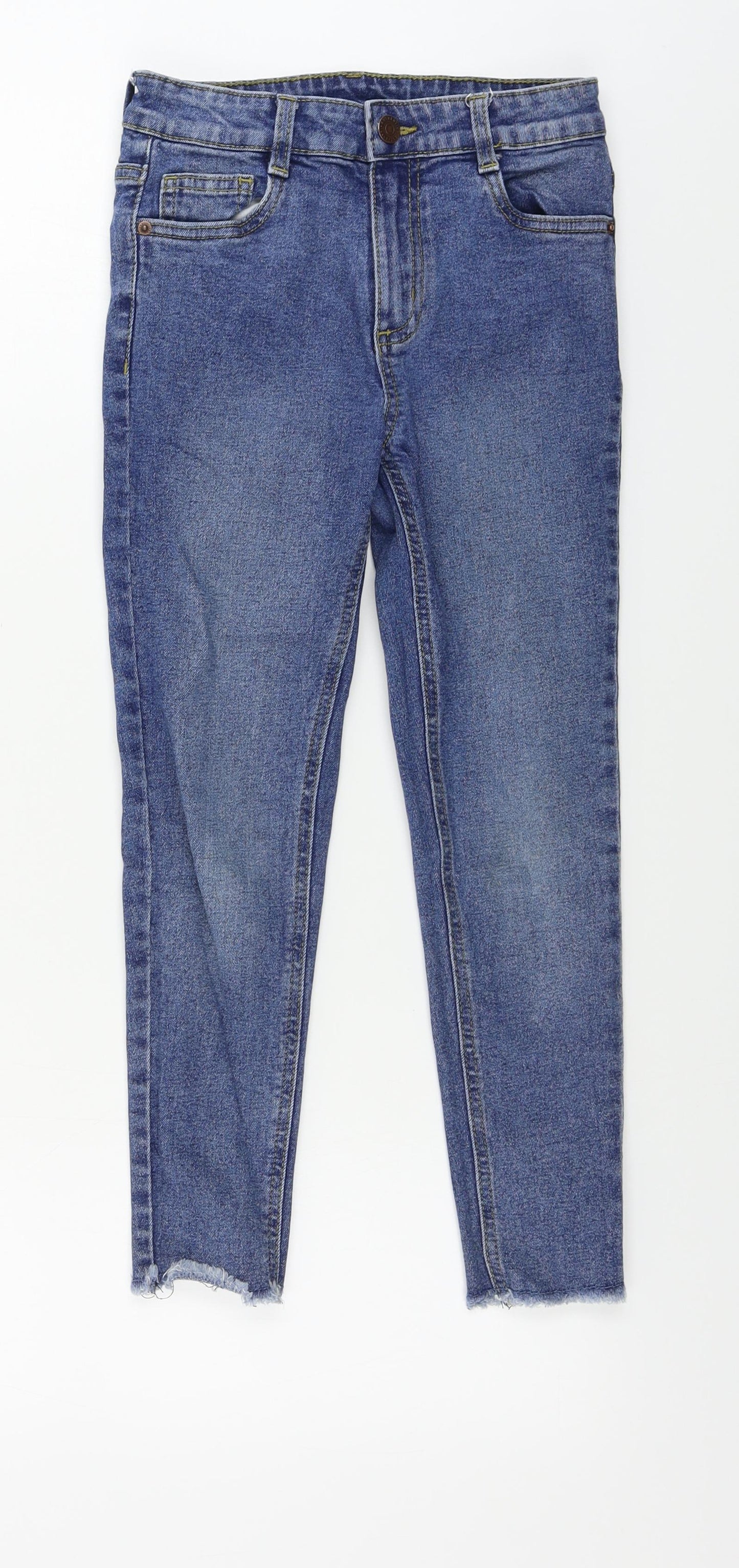 George  Girls Blue   Straight Jeans Size 8-9 Years