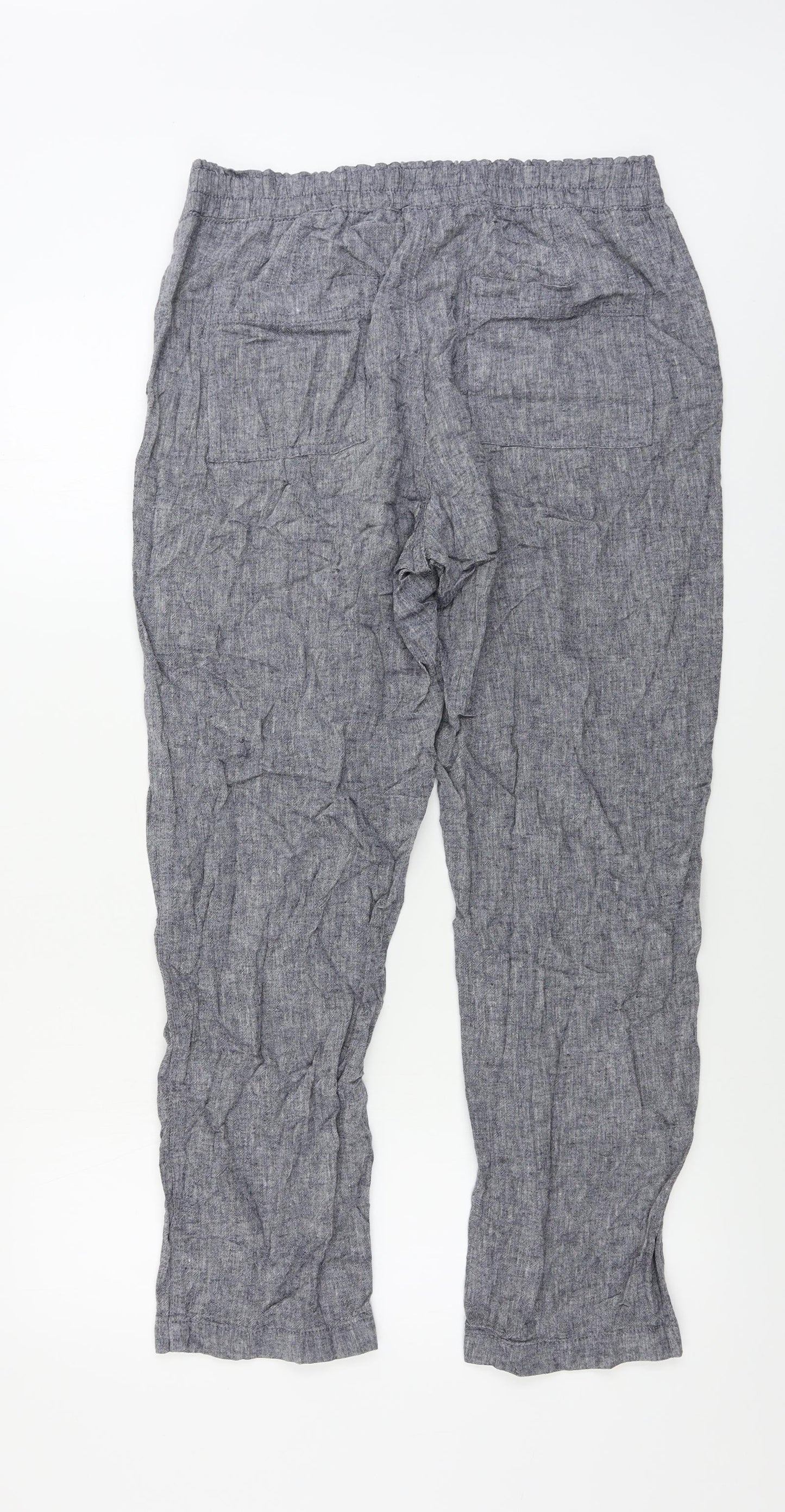 F&F  Womens Grey   Trousers  Size 12 L25 in