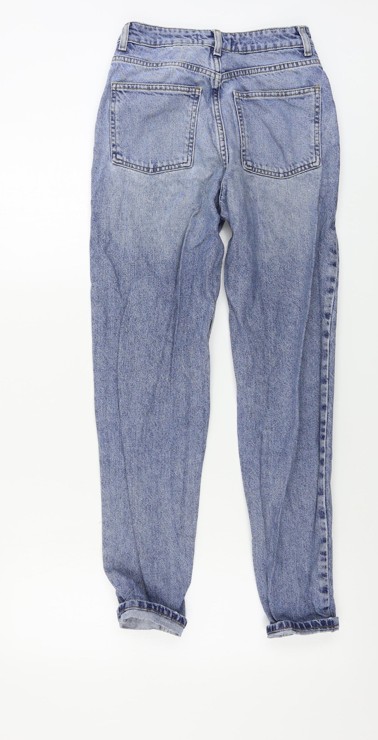 Primark  Womens Blue   Straight Jeans Size 4 L25 in