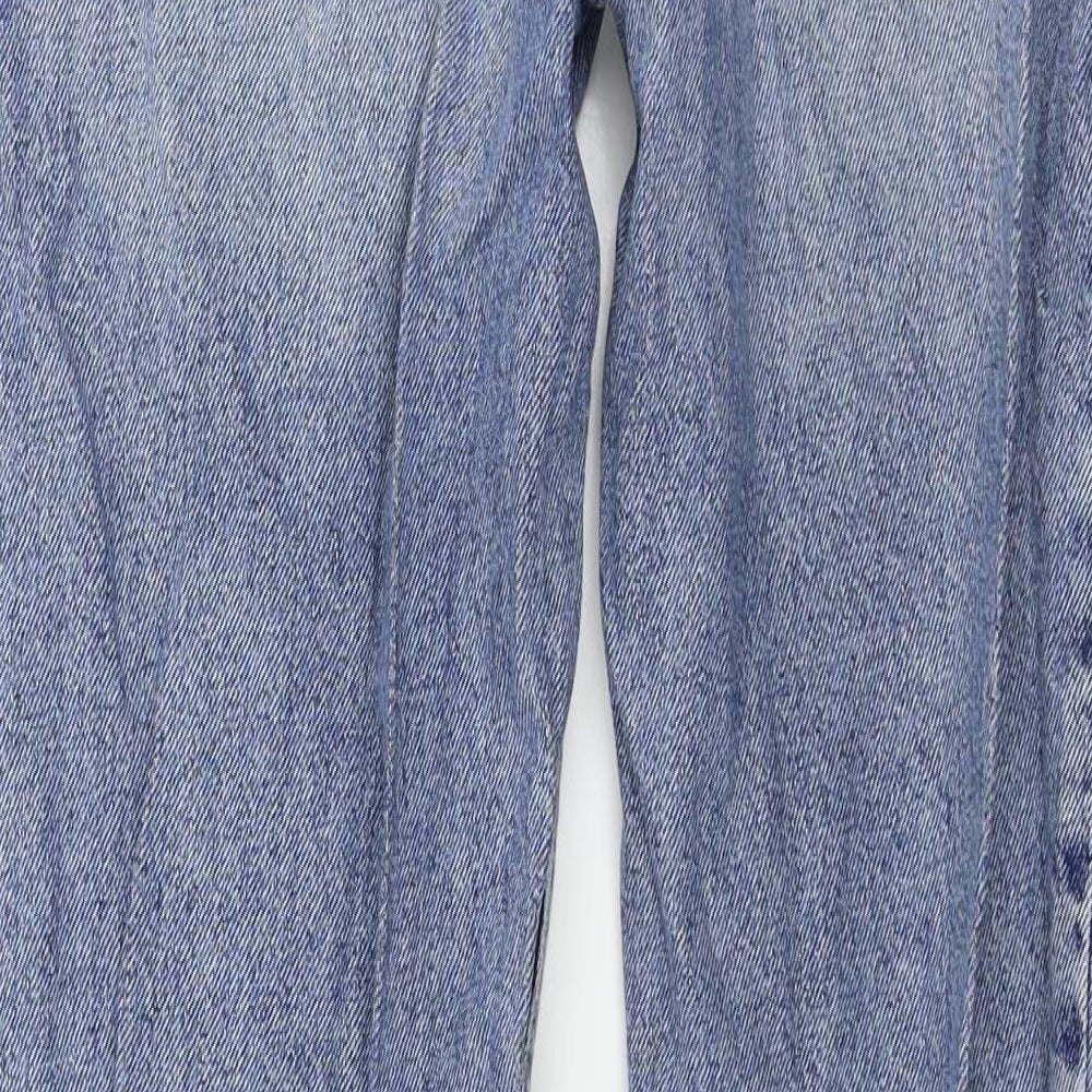 Primark  Womens Blue   Straight Jeans Size 4 L25 in