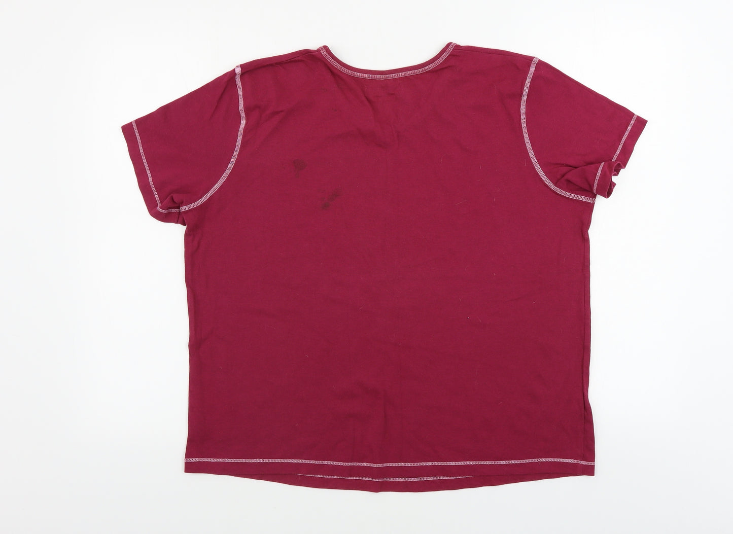 F&F  Womens Purple   Basic T-Shirt Size 16