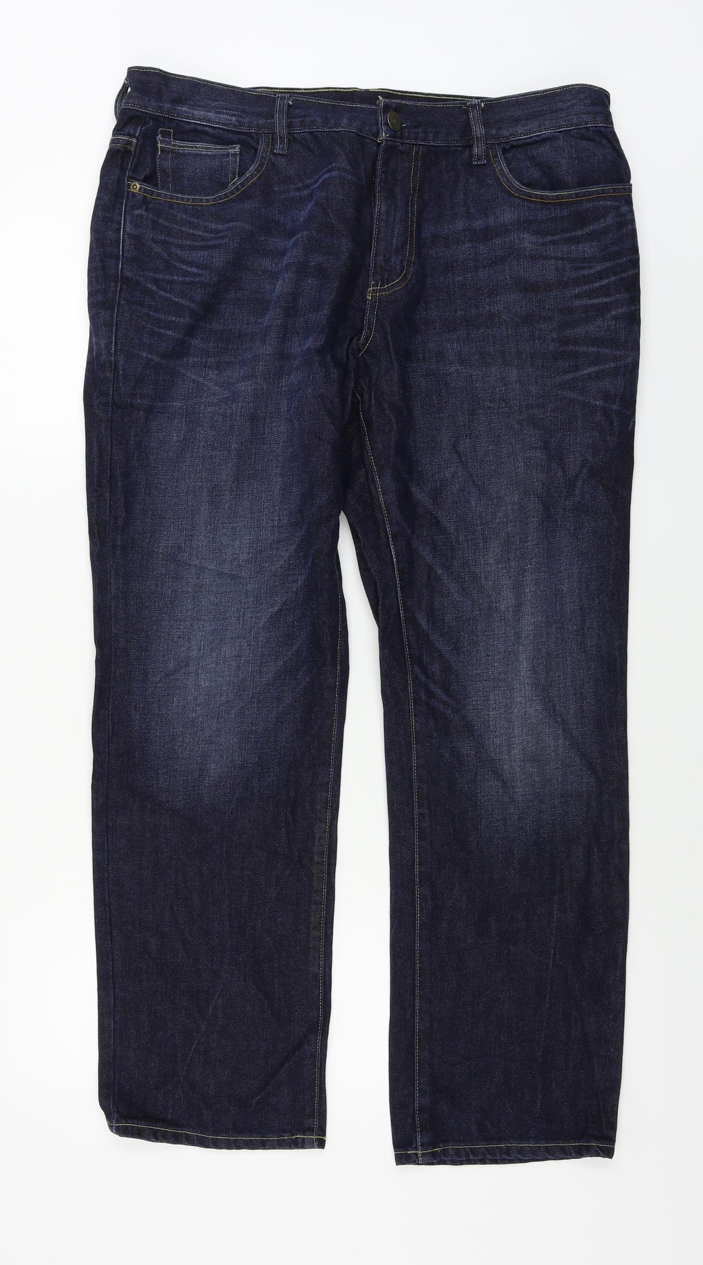 F&F  Mens Blue   Straight Jeans Size 36 in L30 in