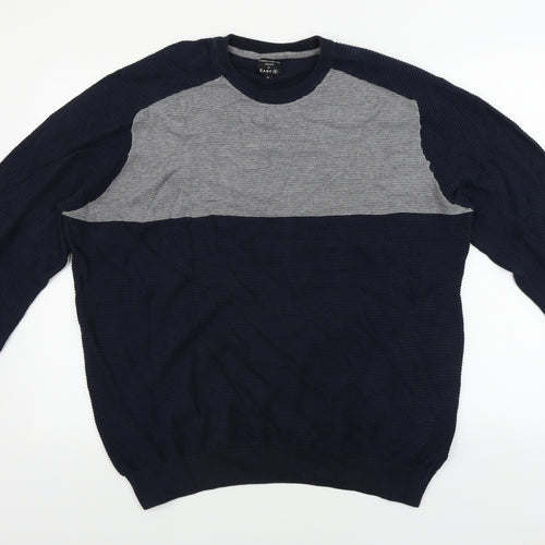 Easy  Mens Blue   Pullover Jumper Size XL