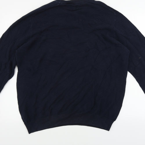 Easy  Mens Blue   Pullover Jumper Size XL