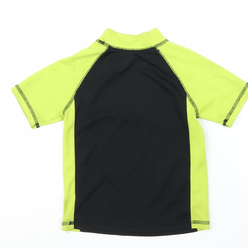 Jumping Beans Boys Black   Basic T-Shirt Size 5-6 Years